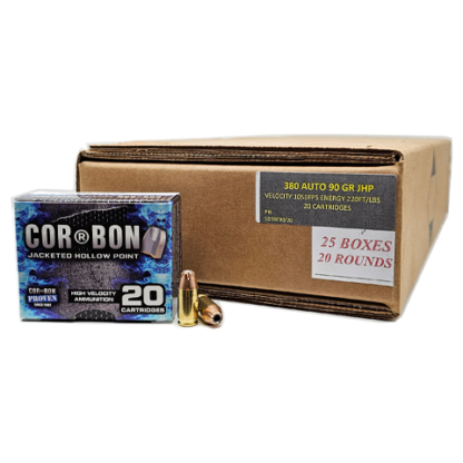 CorBon 380 Auto Ammo Box