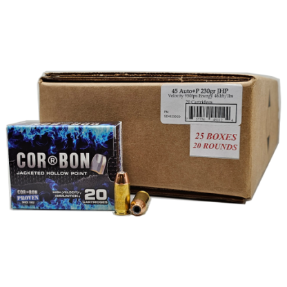 Corbon 45 auto JHP bullets